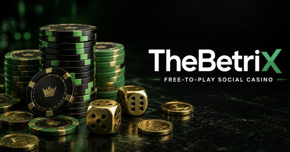 TheBetrix green and gold chips and dice