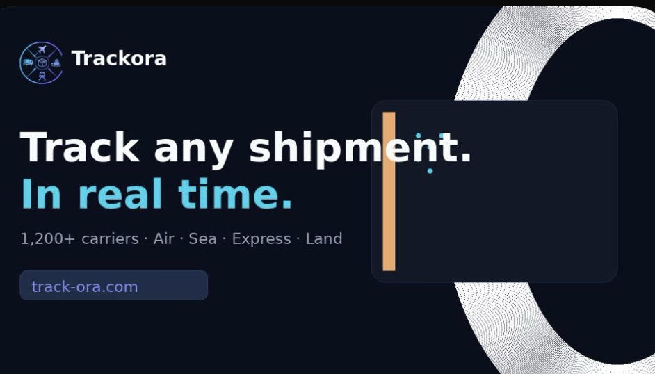 Trackora — Track any shipment in real time